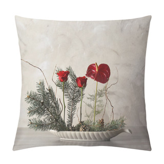 Personality  Beautiful Flower Arrangement  Pillow Covers