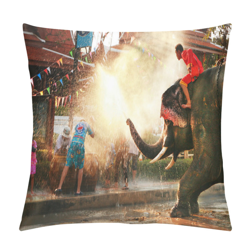 Personality  Songkran Festival Pillow Covers