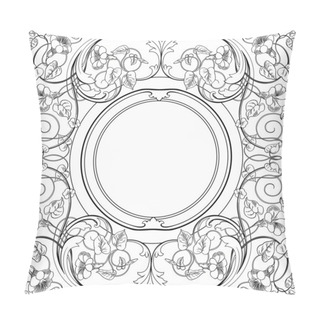 Personality  Ornamental Square Design And Frame Pillow Covers