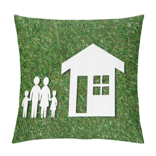 Personality  Life Insurance Concept On Grass Pillow Covers