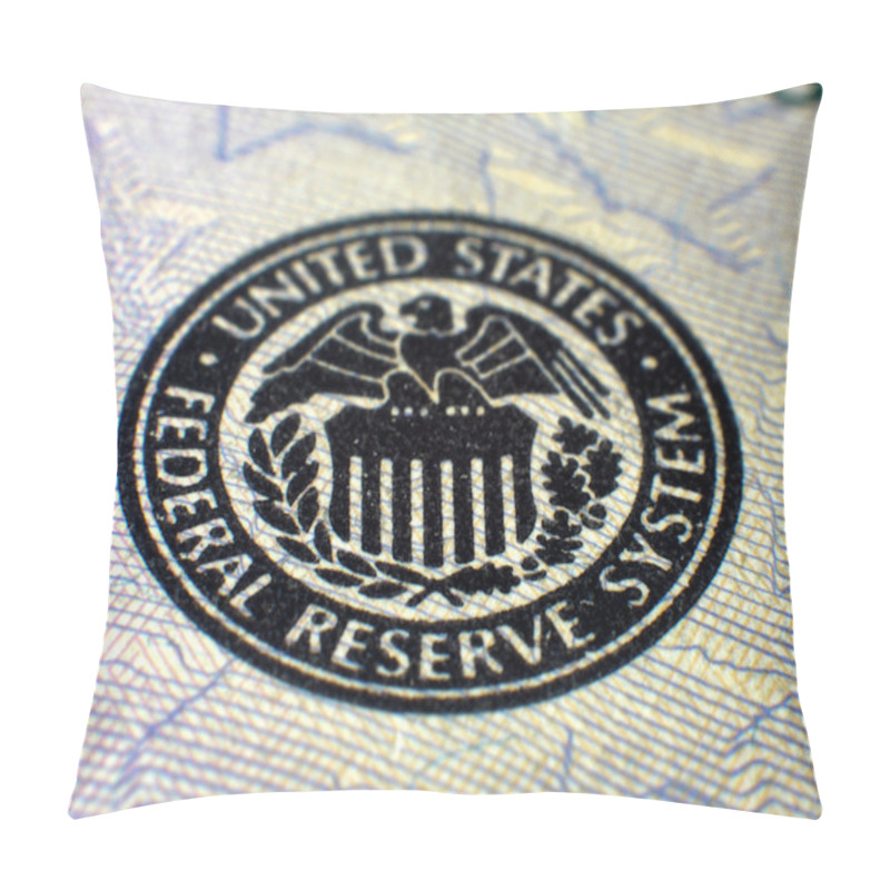 Personality  Federal Reserve System Logo Pillow Covers