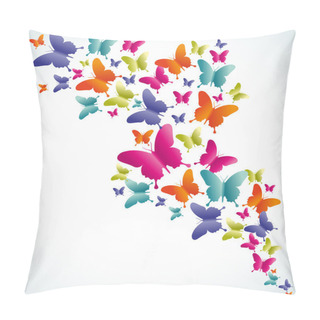 Personality  Butterfly Summer Splash Pillow Covers