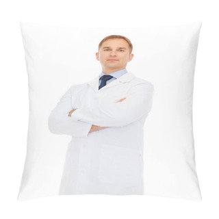 Personality  Male Doctor In White Coat Pillow Covers