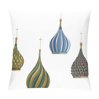Personality  Kremlin Domes And Ballerina Pillow Covers