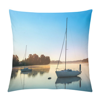 Personality  Yachts At Down 7 Pillow Covers
