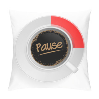 Personality  Coffee Break Pillow Covers