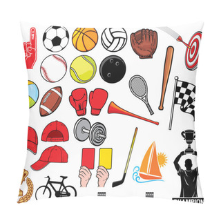Personality  Big Sports Collection Pillow Covers