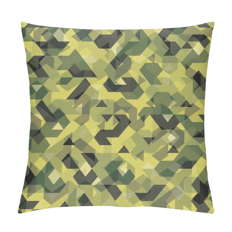 Personality  pattern, mexican, camo, pixel, fabric, abstract, combat, style, pixelated, wallpaper, tile, tribal, green, triangle, ornament, geometry, soldier, military, graphic, element, camouflage, shape, indigenous, beige, modern, illustration, geometric, decor pillow covers