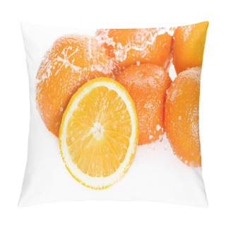 Personality  Fresh Ripe Oranges  Pillow Covers