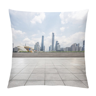 Personality  Modern Square And Skyscrapers Pillow Covers