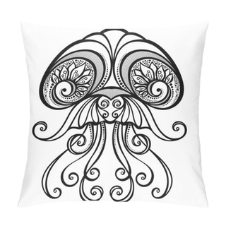 Personality  Vector Abstract Sea Jellyfish Pillow Covers