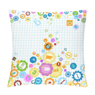 Personality  Colorful Alphabet Pillow Covers