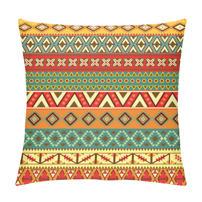 Personality  Ethnic Strips Motifs Pillow Covers