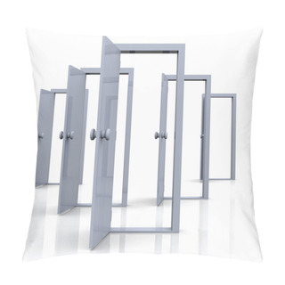 Personality  Doors Pillow Covers
