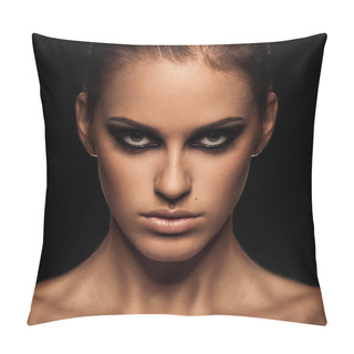 Personality  Smoky Eye Pillow Covers