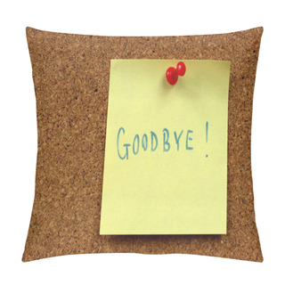 Personality  Goodbye Pillow Covers