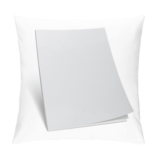 Personality  Blank Cover 3d Magazine Mock Template Pillow Covers