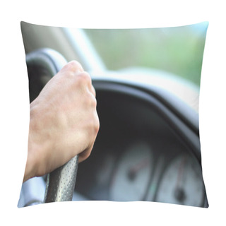 Personality  Driving A Car Pillow Covers