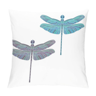 Personality  Dragonfly Pillow Covers