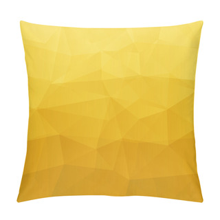 Personality  Abstract Yellow Background. Vector Illustration Pillow Covers