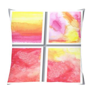 Personality  Watercolor Abstract Pillow Covers