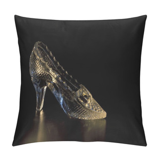 Personality   Sparkling Glass Slipper  Pillow Covers