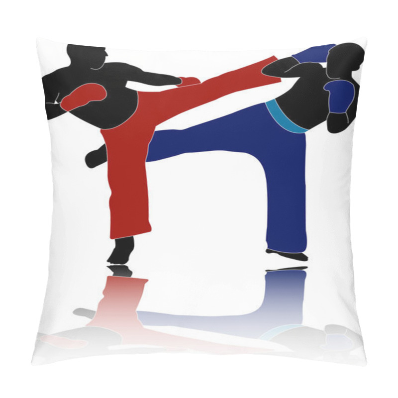 Personality  Kickboxers Pillow Covers