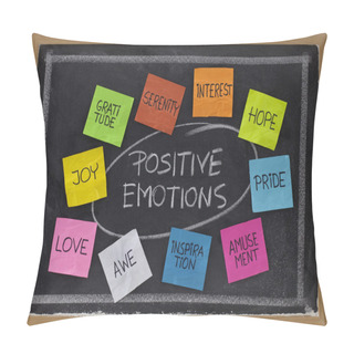 Personality  Ten Positive Emotions Pillow Covers