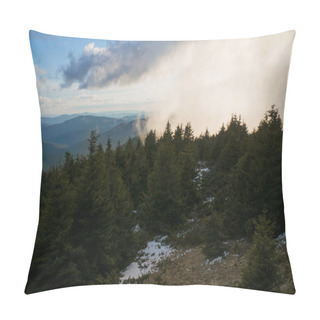 Personality  Forest And Cloudy Sky  Pillow Covers