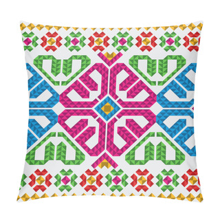 Personality  Traditional Mexican Ornaments Set Pillow Covers
