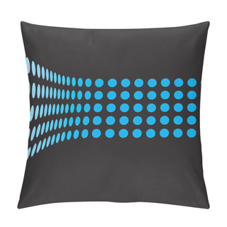 Personality  3D Dots Wall Layout Pillow Covers