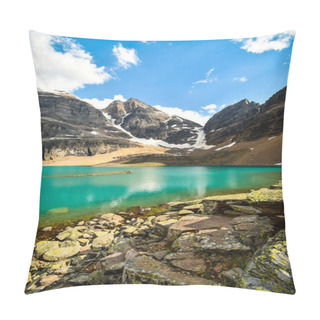 Personality  Lake Oesa In Yoho National Park, British Columbia, Canada Pillow Covers