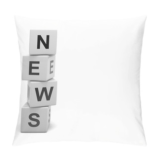 Personality  Cube News Pillow Covers