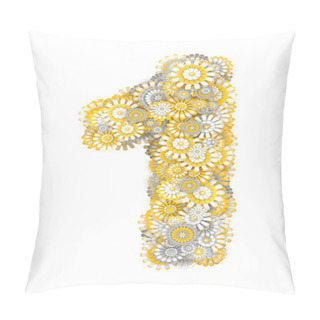 Personality  Number 1, From Camomile Flowers Pillow Covers