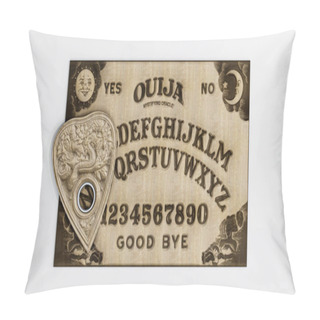 Personality  Ouija Table Isolated On White Background 3d Illustration Pillow Covers