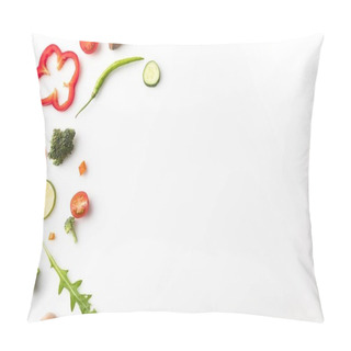 Personality  Cut Vegetables For Salad Pillow Covers