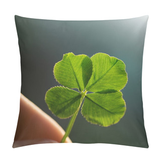 Personality  Four Leaf Clover Pillow Covers