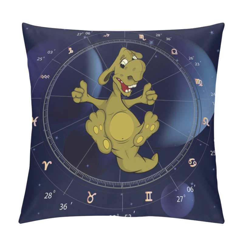 Personality  Zodiac Signs. A Dragon Pillow Covers