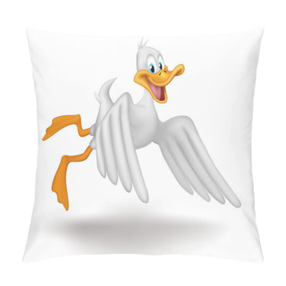 Personality  Flying Duck Pillow Covers