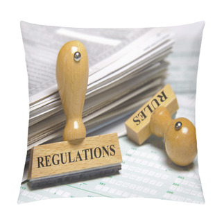 Personality  Rules And Regulations Pillow Covers