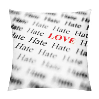 Personality  Love & Hate Pillow Covers