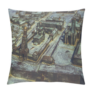 Personality  Bronze Model Of Alba Carolina Citadel Pillow Covers