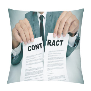 Personality  Rip Up The Contract Pillow Covers