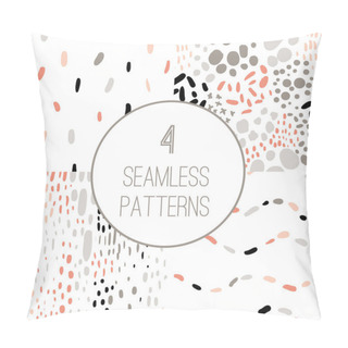 Personality  Confetti Seamless Pattern Set Pillow Covers