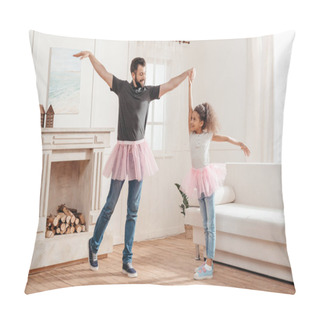 Personality   Family Dancing At Home Pillow Covers