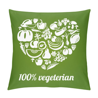 Personality  Vegeterian Pillow Covers