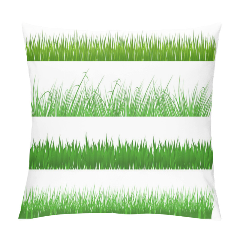 Personality  Green Grass Pillow Covers