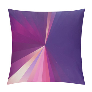 Personality  Abstract Of A Simplistic, Geometric Retro Starburst Pattern, Combining Vintage Charm With Modern Geometry. Pillow Covers