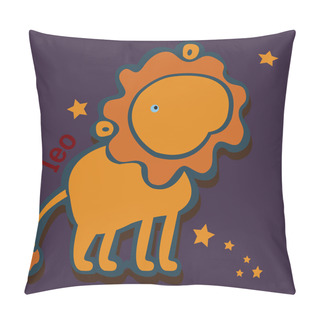 Personality  Leo The Zodiac Sign Pillow Covers