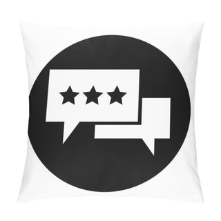 Personality  Speech Bubble Icon Pillow Covers